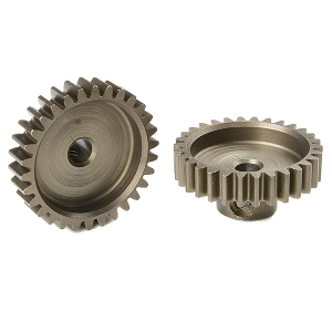 CORALLY M0.6 PINION SHORT HARDENED STEEL 30 TEETH SHAFT DIA. 3.17mm