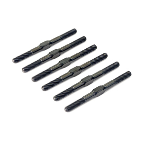 CENTRO RC10B7 TITANIUM TURNBUCKLE SET (6PC) - BLACK