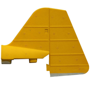 DYNAM PITTS VERTICAL STABILIZER (YELLOW)