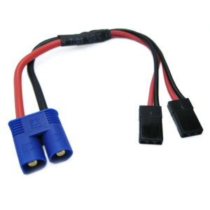 Etronix Ec3 Connector To Dual Jr Y Wire