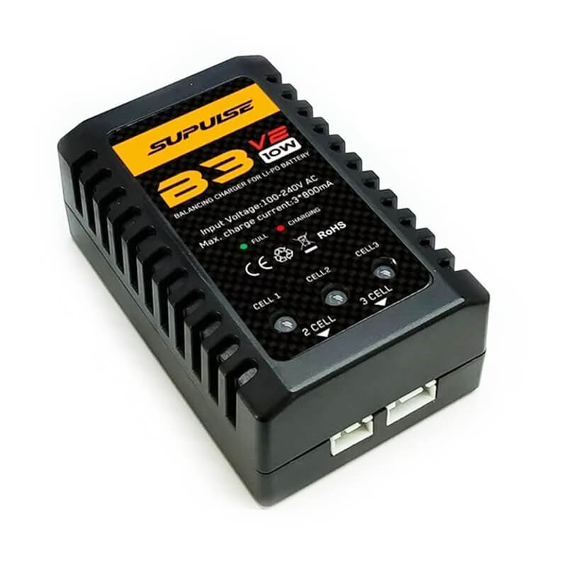 VOLANTEX SUPULSE 2S-3S 10W 7.4V-11.1V AC LIPO CHARGER