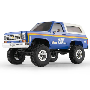 FMS 1:24TH FCX24 CHEVROLET K5 BLAZER PRO RTR - BLUE