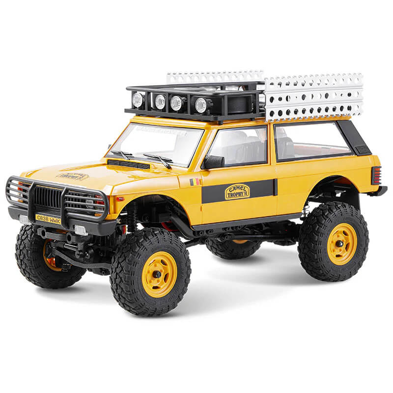 FMS 1/24TH RANGE ROVER FIRST GENERATION RTR YELLOW