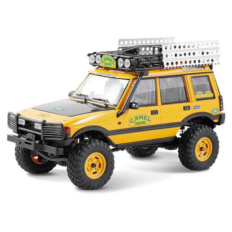 FMS 1/24TH LAND ROVER DISCOVERY FIRST GEN RTR YELLOW