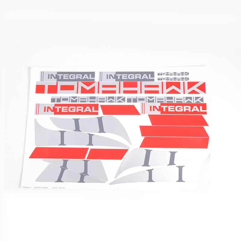 FMS INTEGRAL STICKER - RED