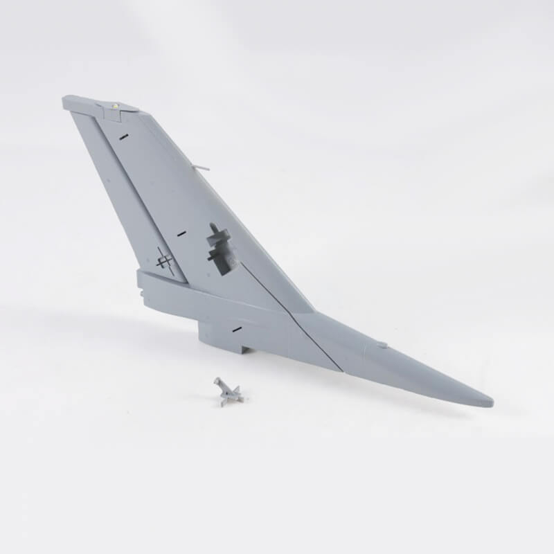 FMS 64MM F-16 VERTICAL STABILIZER - GREY