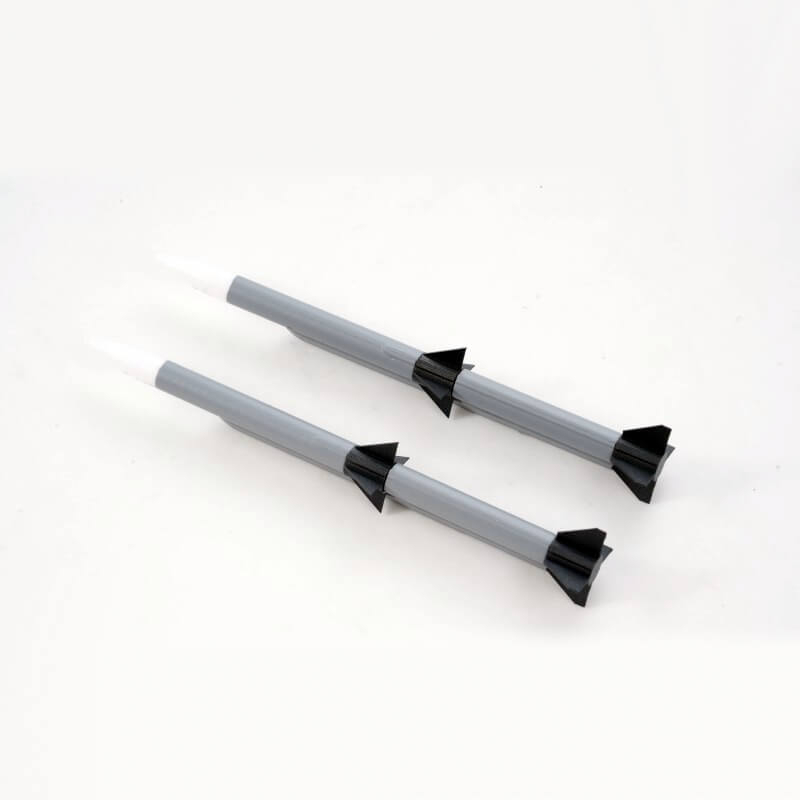 FMS 64MM F-16 MISSILE SET3 (LEFT & RIGHT) - GREY