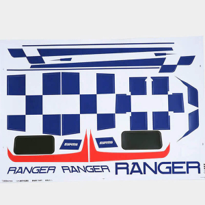 FMS RANGER V2 DECAL SHEET - RED