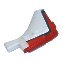 FMS Cessna 400 Rudder - Red