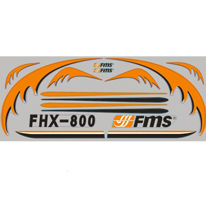 FMS EASY TRAINER 800 DECAL SHEET