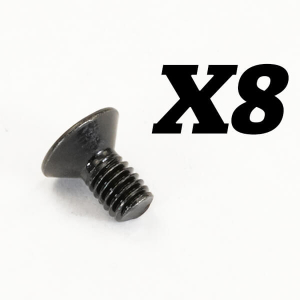 FTX ROKATAN FLAT HEAD CROSS SCREW M3X6