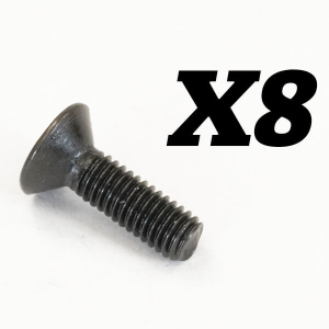 FTX ROKATAN FLAT HEAD CROSS SCREW M3X10