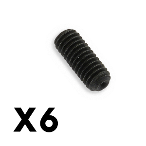 FTX DROOP SET/GRUB SCREWS M4*10 6PCS