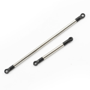 FTX OUTBACK 2.0 NICKEL PLATED STEEL STEERING ROD AND SERVO R