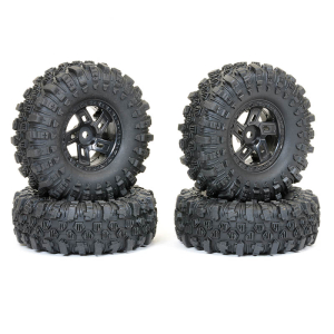 FTX 1/18 SUPERSOFT XL GATOR 68MM MOUNTED TYRES (4)