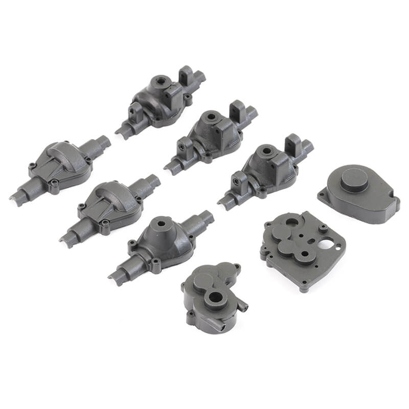 FTX OUTBACK MINI X 6IXER TRANSMISSION GEAR BOX & AXLE SET