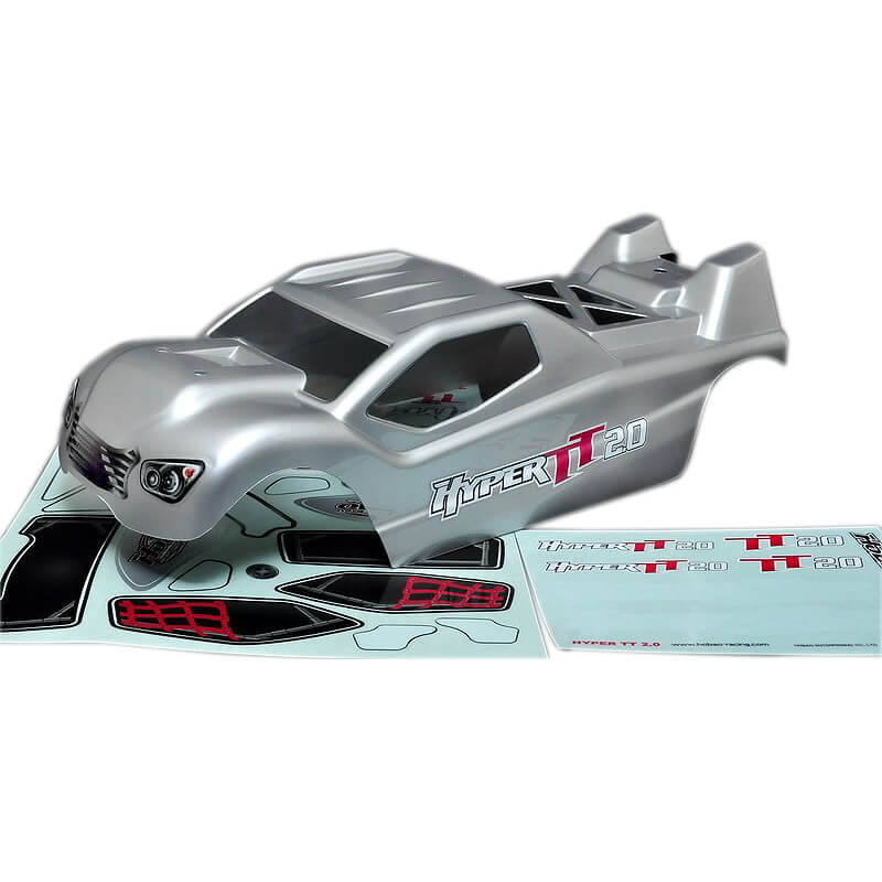 HOBAO HYPER TT2.0 SILVER BODY SHELL