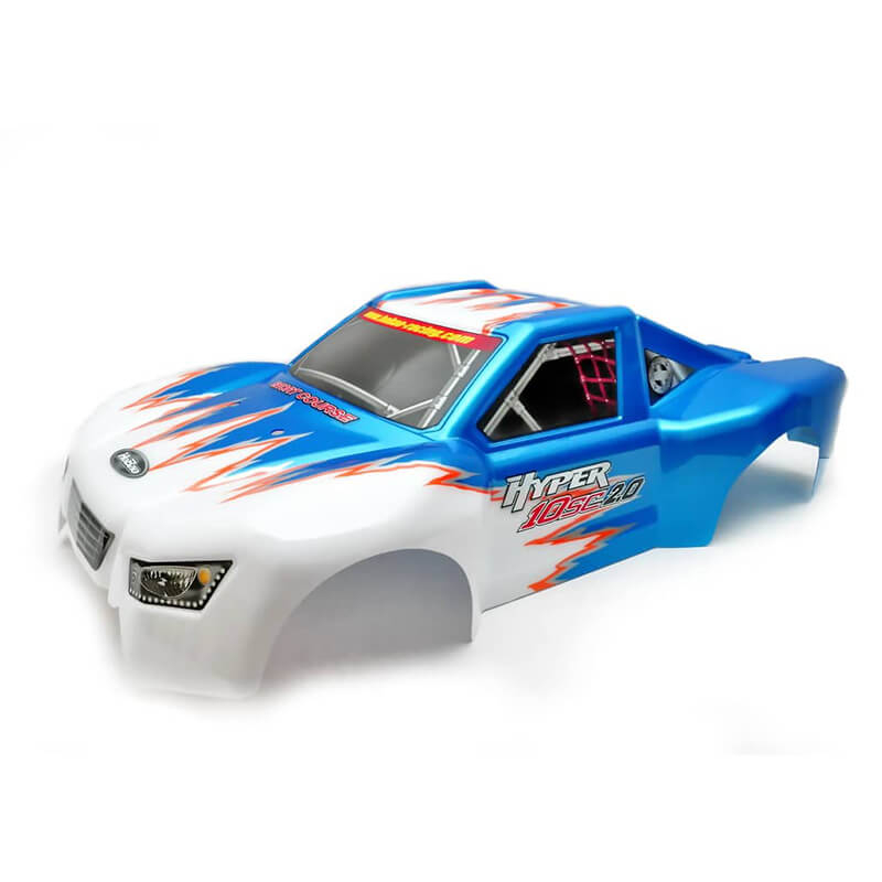 HOBAO HYPER 10SC 2.0 PRINTED BODYSHELL - BLUE/WHITE