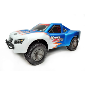 HOBAO HYPER 10SC 2.0 ELECTRIC TRUCK RTR WITH BLUE/WHITE BODY