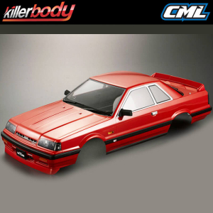 KILLERBODY NISSAN SKYLINE R31 195MM FINISHED BODY RED