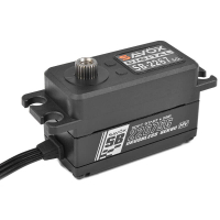 SAVOX LP BRUSHLESS HI-TORQUE DIGI 25KG/0.08s@7.4V - BLACK