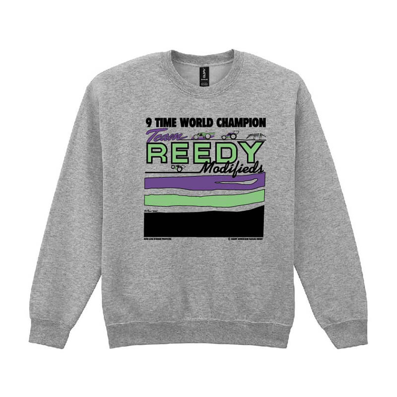 REEDY 1992 SAFARI SWEATSHIRT GREY - MEDIUM