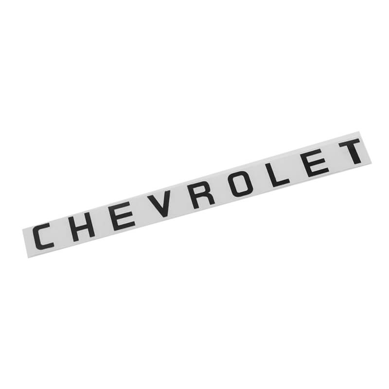 RC4WD REAR METAL LOGO FOR AXIAL SCX10 II 1969 CHEVROLET BLAZER (BLACK)