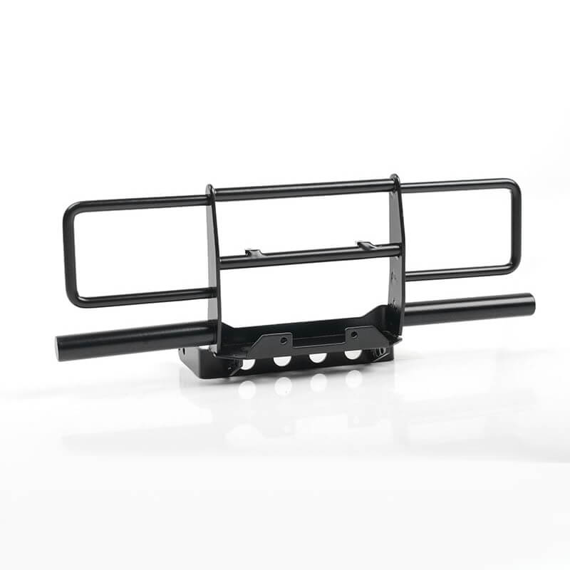 RC4WD OXER STEEL FRONT WINCH BUMPER FOR VANQUISH VS4-10 ORIGIN BODY (BLACK)