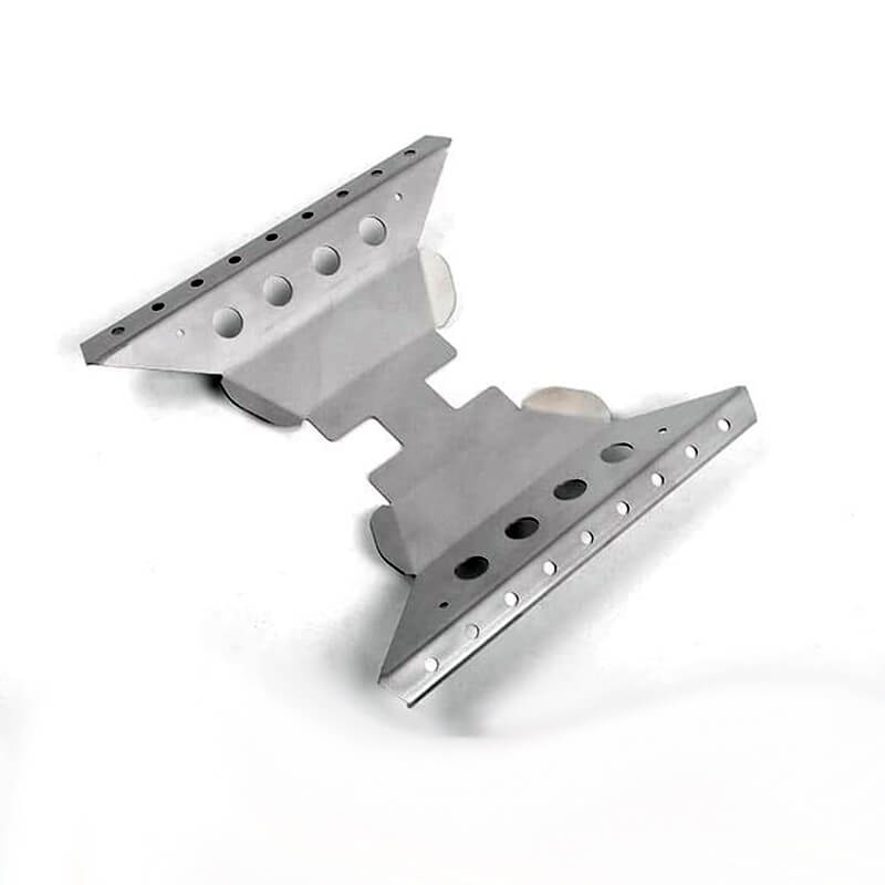 RC4WD OXER TRANSFER CASE GUARD FOR AXIAL CAPRA 1.9 UNLIMITED TRAIL BUGGY (SILVER)