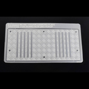 RC4WD STEEL DIAMOND TAILGATE PLATE FOR RC4WD GELANDE II 2015 LAND ROVER DEFENDER D90 (PICK-UP)