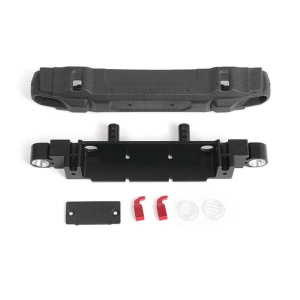 RC4WD OEM FRONT BUMPER W/ LICENSE PLATE HOLDER FOR AXIAL 1/10 SCX10 III JEEP (GLADIATOR/WRANGLER)