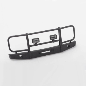RC4WD MICRO SERIES TUBE FRONT BUMPER W/ FLOOD LIGHTS FOR AXIAL SCX24 1/24 1967 CHEVROLET C10