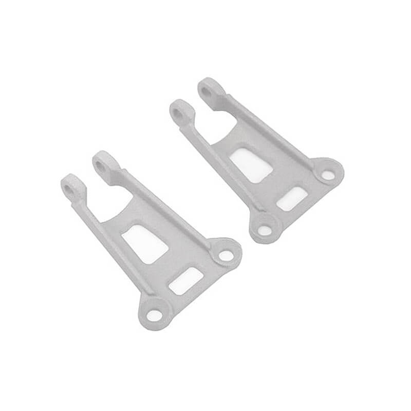 RC4WD FRONT SHOCK MOUNTS FOR TRAIL FINDER 2 CHASSIS (SILVER)