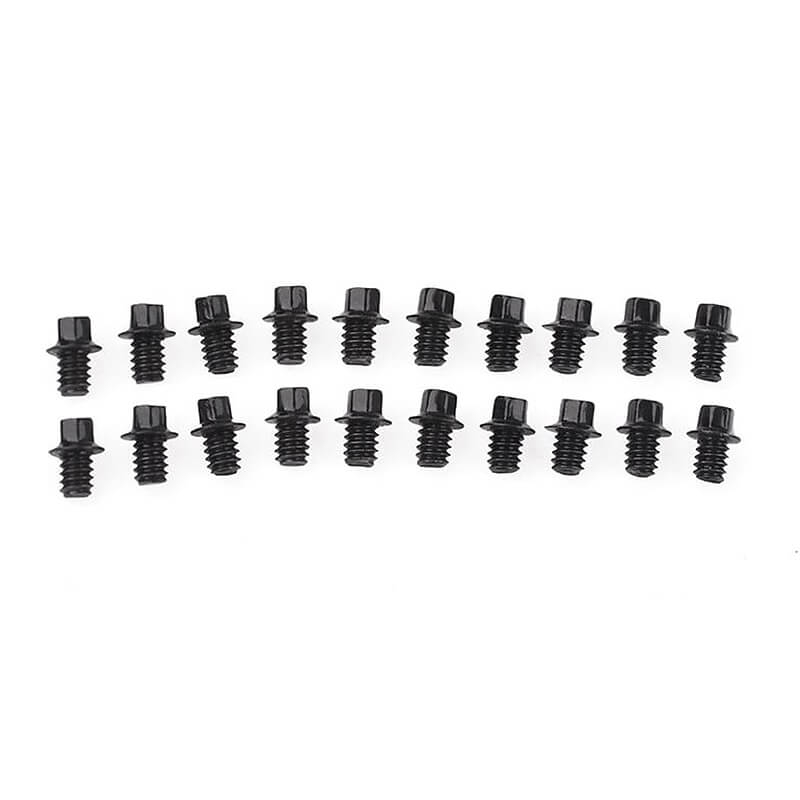 RC4WD MINIATURE SCALE HEX BOLTS (M1.6 X 2MM) (BLACK)