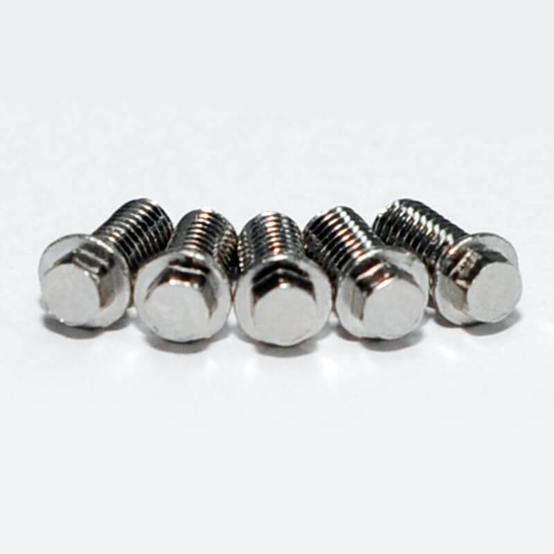 RC4WD MINIATURE SCALE HEX BOLTS (M3 X 6MM) (SILVER)