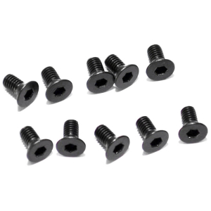 RC4WD STEEL FLAT HEAD SOCKET CAP SCREW M3 X 6MM (10)