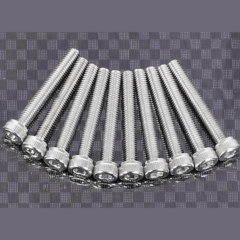 RC4WD SOCKET HEAD CAP SCREWS M3 X 22MM (10)