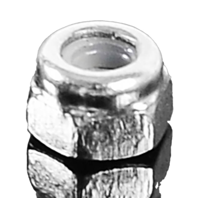 RC4WD NYLOCK NUT M2 (SILVER)