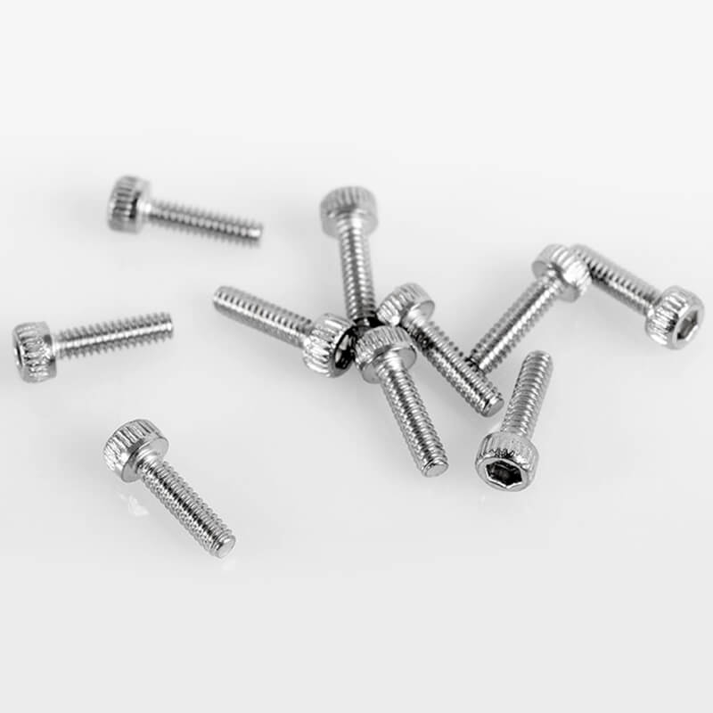 RC4WD SOCKET HEAD CAP SCREWS M1.5 X 6MM (10)