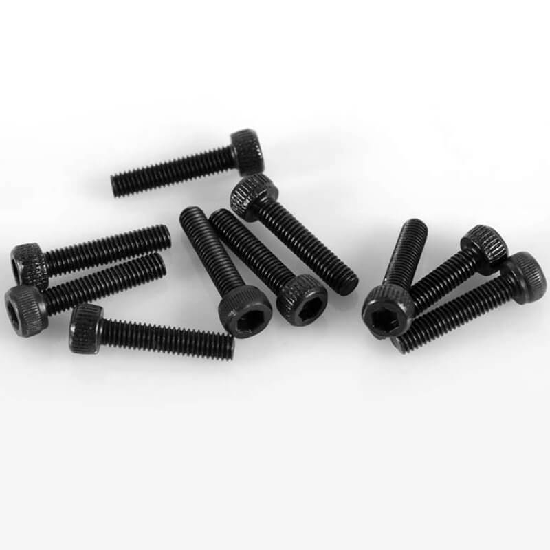 RC4WD STEEL SOCKET HEAD CAP SCREWS M3 X 14MM (10)