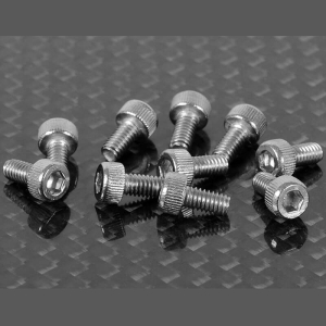 RC4WD SOCKET HEAD CAP SCREWS M2.5 X 5MM (10)