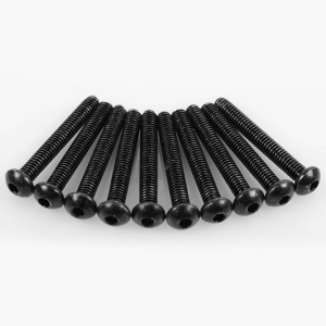 RC4WD BUTTON HEAD CAP SCREWS M2.5 X 18MM (10)