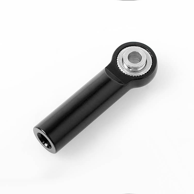 RC4WD M3/M4 LONG STRAIGHT ALUMINUM ROD ENDS (BLACK) (10)