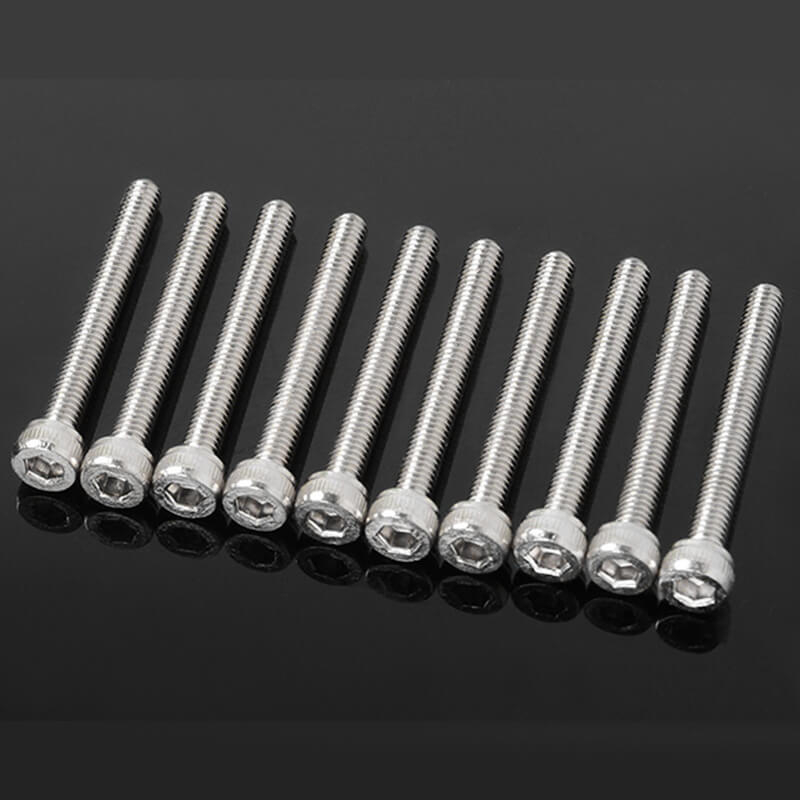 RC4WD SOCKET HEAD CAP SCREWS M2.5 X 22MM (10)