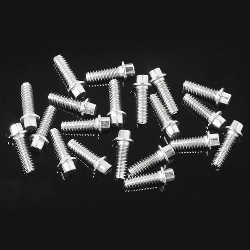 RC4WD MINIATURE SCALE HEX BOLTS (M1.6 X 5MM) (SILVER)
