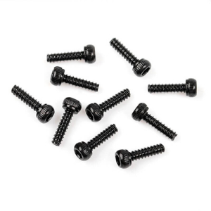 RC4WD SOCKET HEAD SELF TAPPING SCREWS M1.6 X 6MM (BLACK)